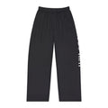Women's Black Pajama Pants — Side 'Can't Do What' Typography Lounge Sleepwear